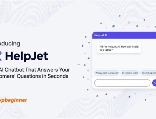 Introducing HelpJet: The AI Chatbot That Answers Your Customers’ Questions in Seconds
