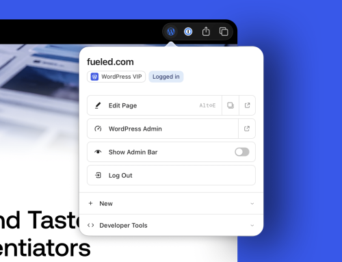 WordPress.org blog: Introducing the WordPress Browser Extension