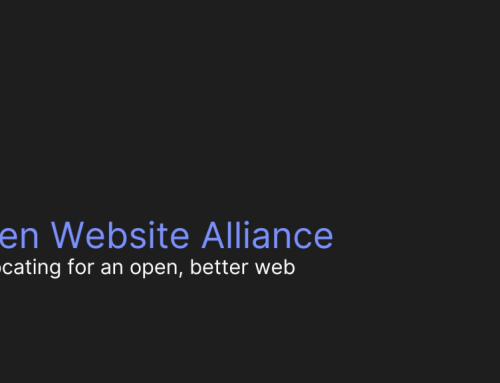 WordPress.org blog: WordPress Takes Its Turn Leading the Open Website Alliance