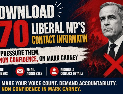 Liberal MPs: It’s Time to Stop Backing Mark Carney. Here’s How to Reach Yours.