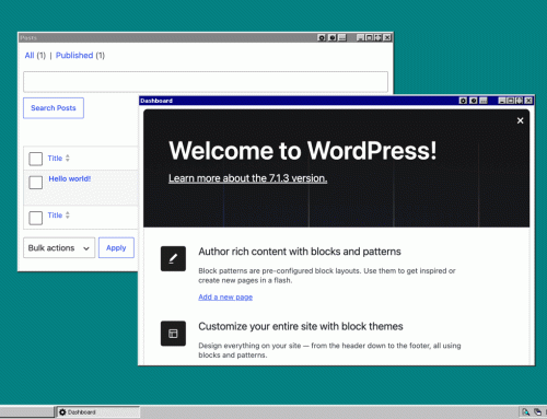 OpenStation Blog: What WordPress would have looked like in 1995